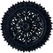 Ekena Millwork Lariah Ceiling Medallion (Fits Canopies up to 1 3/8"), 24 3/4"OD 1 3/8"ID x 3 1/4"P, Midnight Dream CM24LAMDF - alternate 1